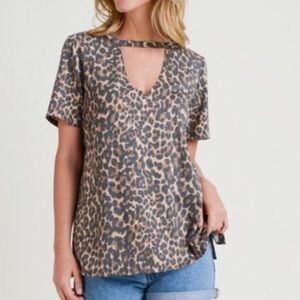 Leopard Print Top